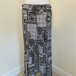 Cache Monochrome Patterned Pants